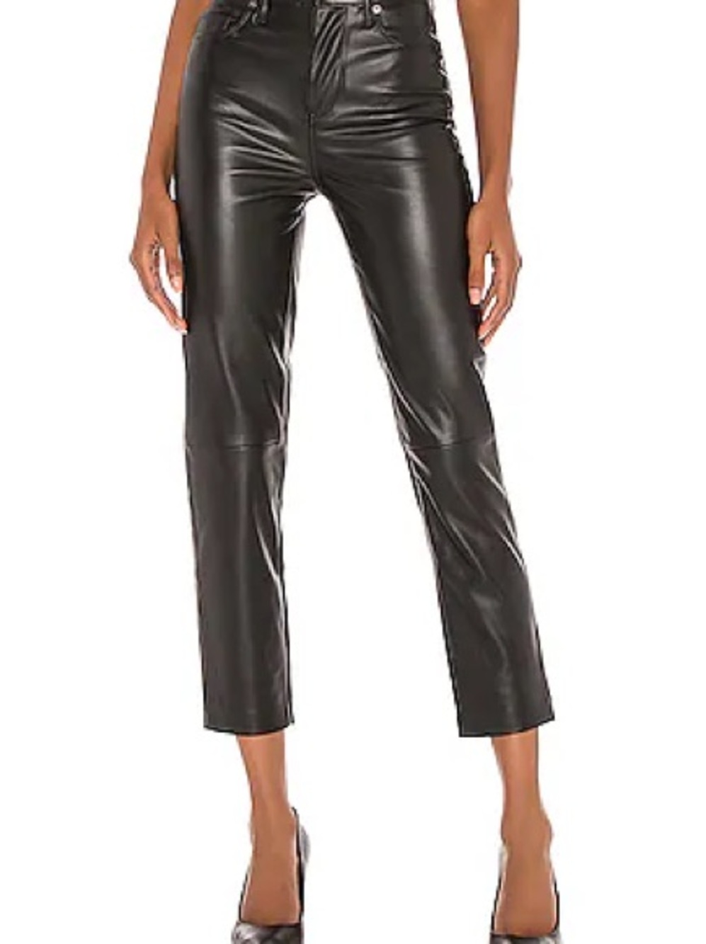 BLANKNYC Faux Leather Straight Leg Pant — Need You Tonight 26